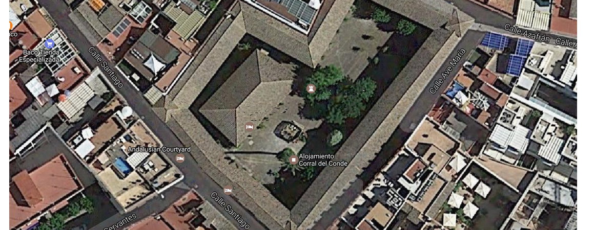 foto aerea del Corral del Conde