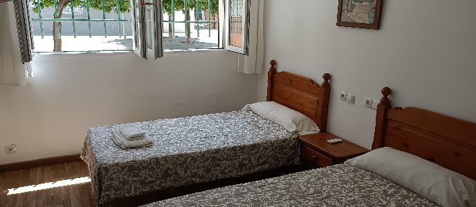 vista del dormitorio