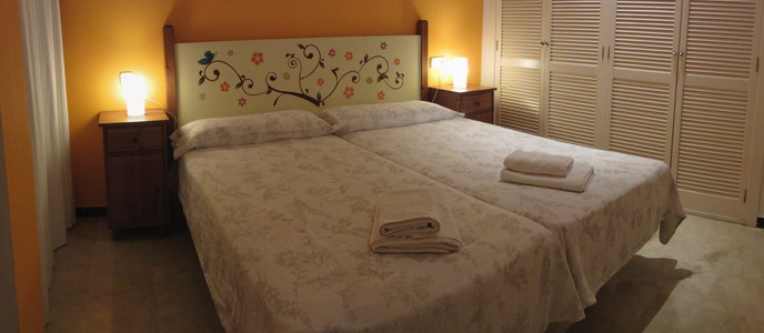 vista del dormitorio