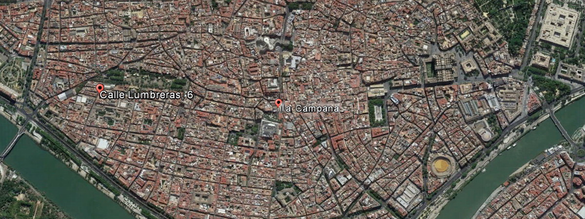 Ubicación en Sevilla